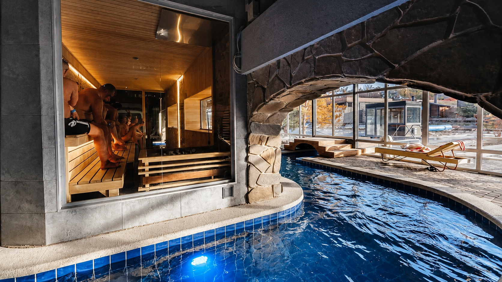 SPA-клуб City Creek — готовый интерьер после завершения работ
